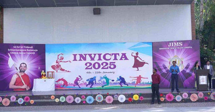 JIMS Homoeopathic Medical College & Hospital Inaugurates Invicta2K25!